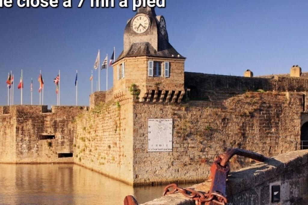 Le Perchoir, Belle Vue Mer Appartement Concarneau Buitenkant foto
